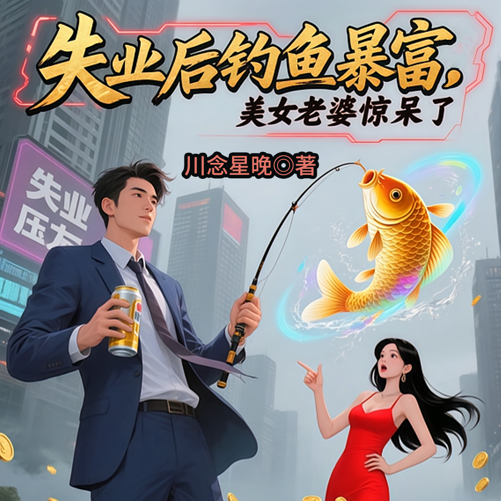 失业后钓鱼暴富,美女老婆惊呆了