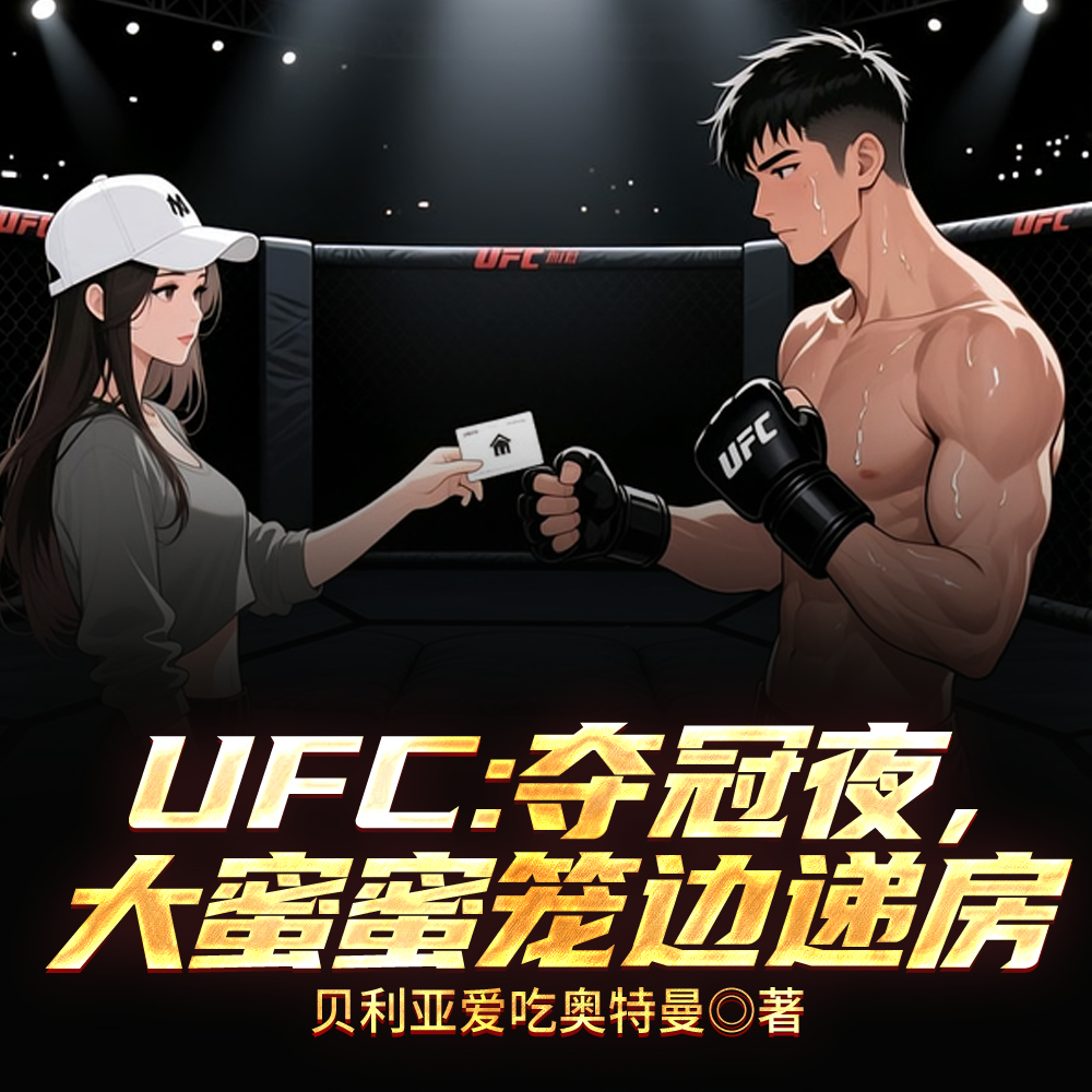 UFC:夺冠夜,大蜜蜜笼边递房